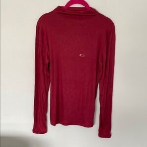 Maurices 24/7 Raspberry Long Sleeve Tee